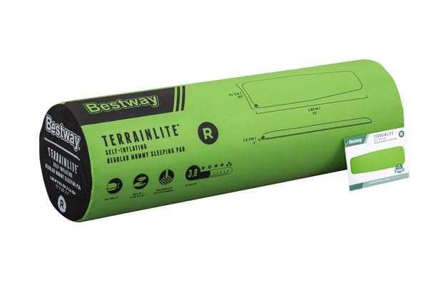 Bestway 69620 / 25 makuualusta 510 mm 1830 mm Vihreä