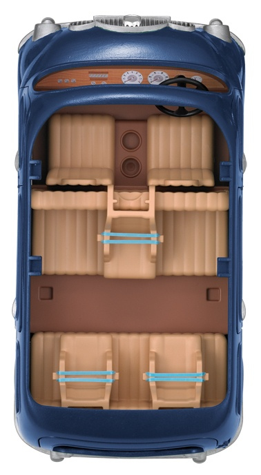Sylvanian Families Iso perheauto