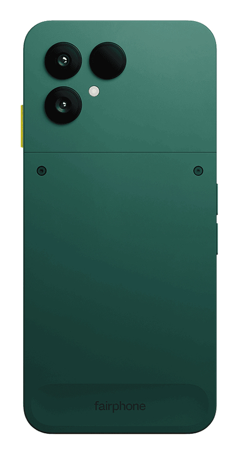 Fairphone The (Gen 6) 16 cm (6.31") Dual SIM Android 15 5G USB Type-C 8 GB 256 GB 4415 mAh Grøn