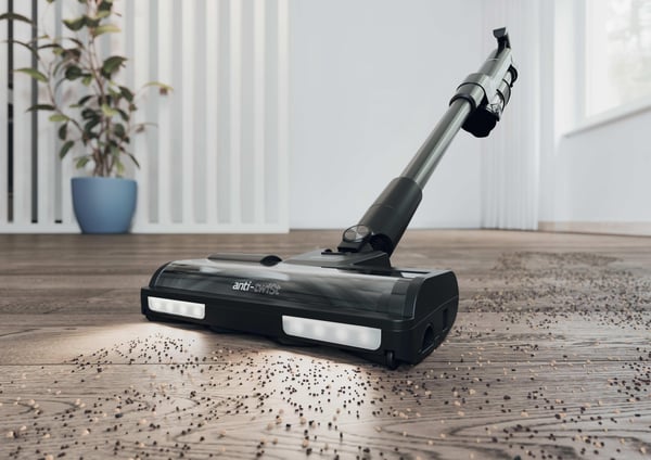Hoover HF210PP 011 2-i-1 stangstøvsuger Batteri Dry EPA Poseløs 1 L 165 W Sort, Guld