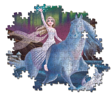 Clementoni Disney Frozen 2 Kontur puslespil 104 stk Kunst