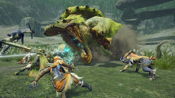 Nintendo Monster Hunter Rise Standard Tysk, Engelsk, Spansk, Fransk, Italiensk, Japansk, Russisk Nintendo Switch