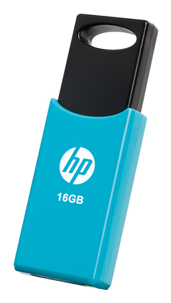 HP v212w USB-nøgle 16 GB USB Type-A 2.0 Sort, Blå