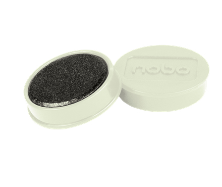 Nobo magnetiska whiteboardmagneter 10-pack 32 mm färgade magneter