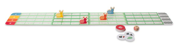 BS Toys GA496 brætspil Snail Race Familie