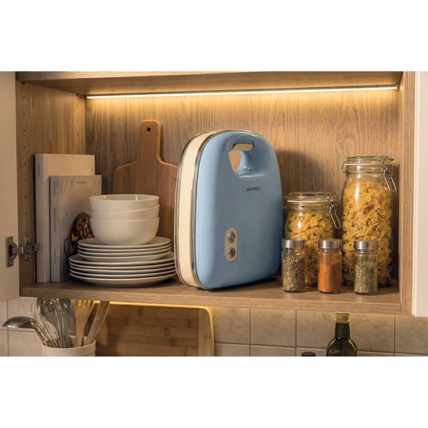 Ariete Vintage Line 00C196305AR0 sandwichtoaster 750 W Lyse Blå