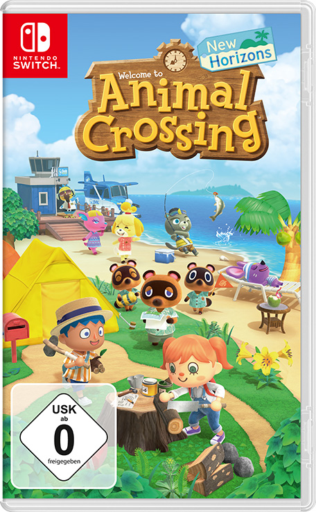 Nintendo Animal Crossing: New Horizons Vakio Saksa, Englanti Nintendo Switch