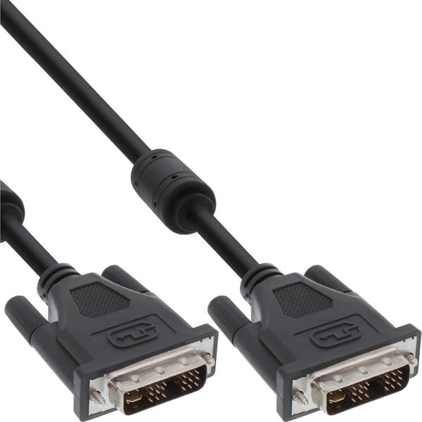 InLine 17791 DVI kabel 1,8 m DVI-I Sort