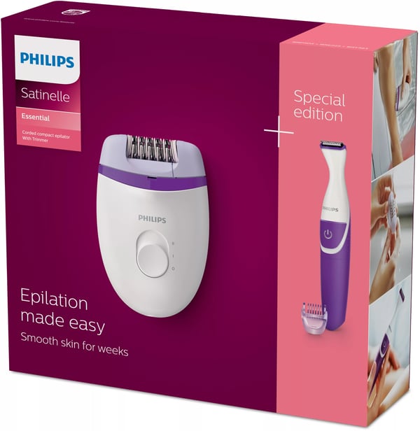 Philips Satinelle Essential BRP505/00 Kompakt epilator med ledning