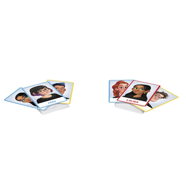 Hasbro Gaming E7588FR0 brætspil Kortspil Lateral tænkning
