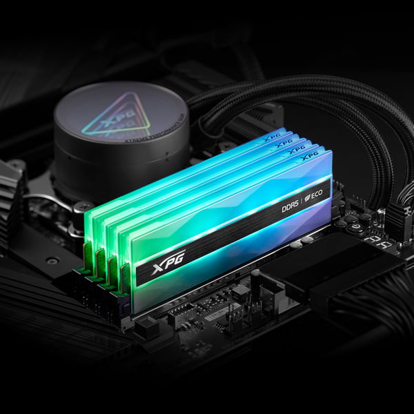 XPG LANCER NEON RGB muistimoduuli 16 GB 1 x 16 GB DDR5 288-pin DIMM ECC