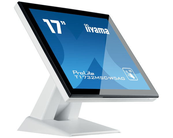 iiyama ProLite T1732MSC-W5AG platta pc-skärmar 43,2 cm (17") 1280 x 1024 pixlar LED Pekskärm Vit