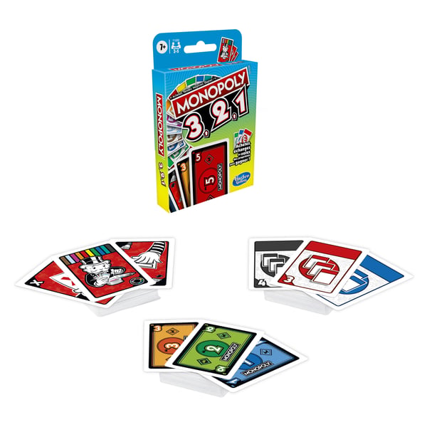 Monopoly F1699447 sällskapsspel Monopoly Bid Kortspel Strategi