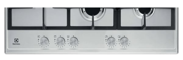 Electrolux KGS7566S2X Rustfrit stål Indbygget 75 cm Gaskomfur 5 zone(s)