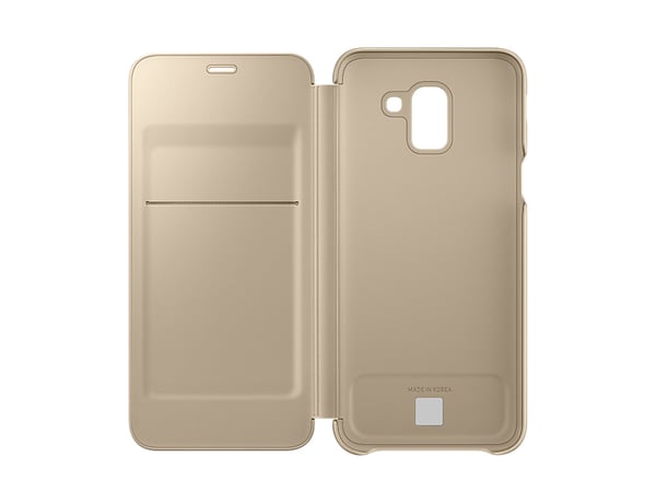 Samsung EF-WJ600 mobiltelefon etui 14,2 cm (5.6") Tegnebogsetui Guld