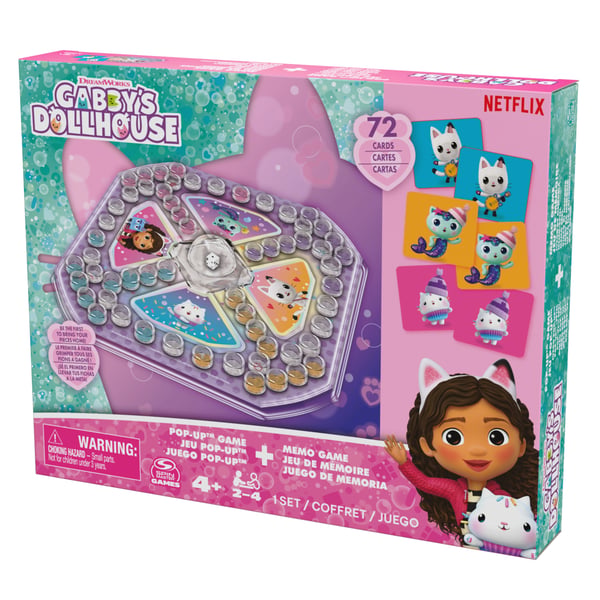 Games KOG KOL Gabbys DH 72 Memo pop Bundle GML Lautapeli Yhdistelypeli