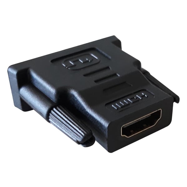 Techly DVI-D - HDMI M/F Sort