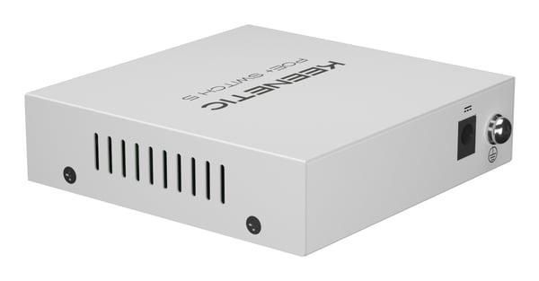 Keenetic PoE+ Switch 5 (KN-4610) Ohanterad Gigabit Ethernet (10/100/1000) Strömförsörjning via Ethernet (PoE) stöd Skrivbord Vit