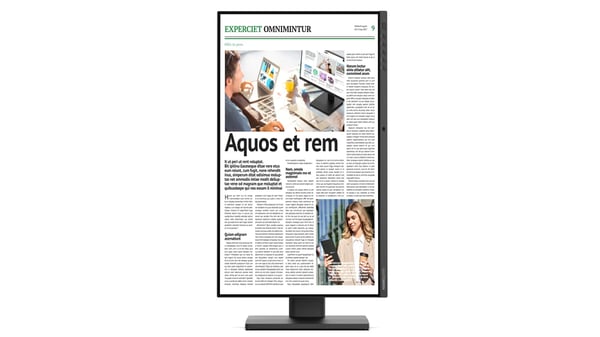 Hannspree Hybri Monitor EB241CJB computerskærm 60,5 cm (23.8") 1920 x 1080 pixel Fuld HD LCD Sort