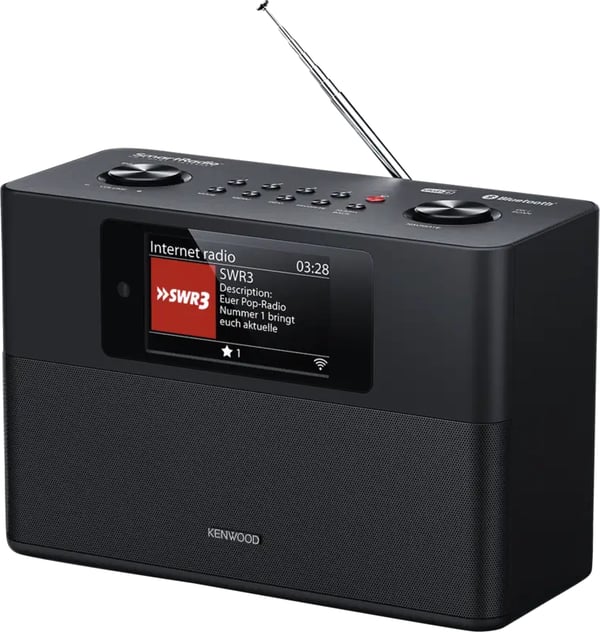 Kenwood CR-ST 200 S Bärbar Digital Svart