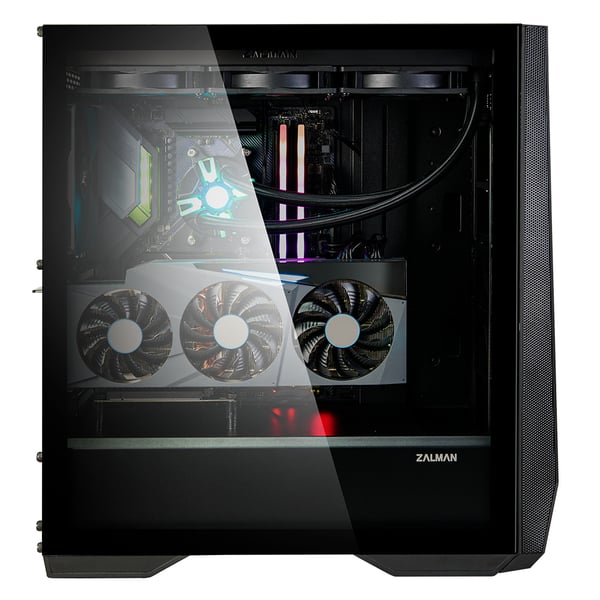 Zalman Z9 Iceberg Midi-Tower - schwarz Mini Tower Svart