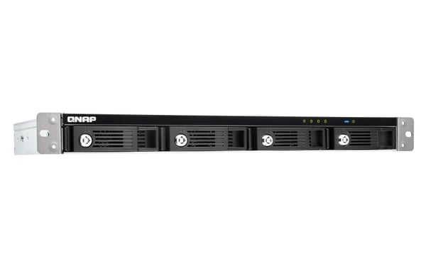 QNAP TR-004U drevkabinet HDD/SSD kabinet Sort, Grå 2.5/3.5"