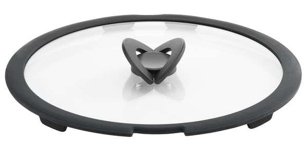 Lagostina Ingenio 010244060128 grytlock Rund Svart, Transparent