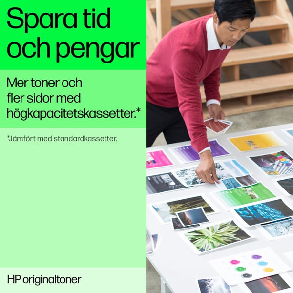 HP 124A magenta LaserJet-tonerkassett, original