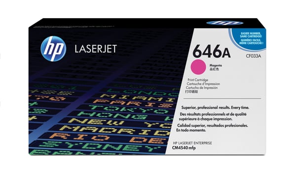 HP Original 646A LaserJet-tonerpatron, magenta HP Original 646A LaserJet-tonerpatron, magenta