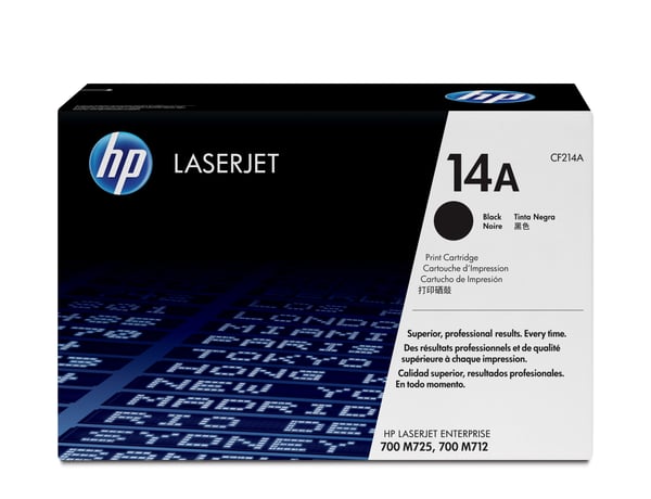 HP 14A - Sort - original - LaserJet - Tonerpatron (CF214A)