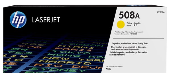 HP 508A - Keltainen - alkuperäinen - LaserJet - värikasetti (CF362A)