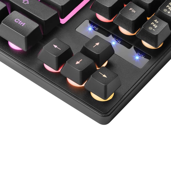 Mars Gaming MKTKLPT tastatur Spil USB QWERTY Portugisisk Sort
