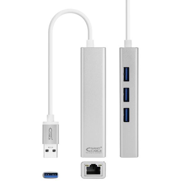 Nanocable 10.03.0403 verkkokortti Ethernet 1000 Mbit/s