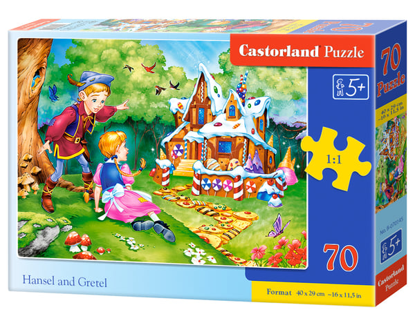 Castorland B-070145 puslespil 70 stk Tegnefilm
