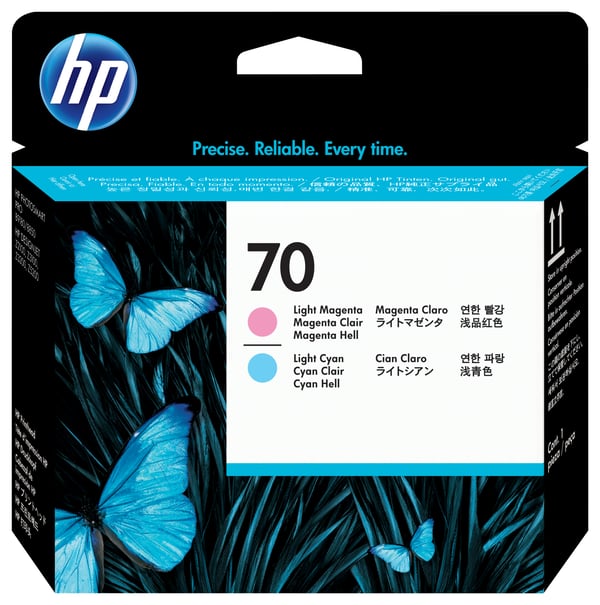 HP 70, Designjet-tulostuspää, vaalea magenta/vaalea syaani