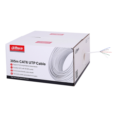 Dahua Technology PFM923I-6UN-C netværkskabel 305 m Cat6 U/UTP (UTP) Dahua Technology PFM923I-6UN-C netværkskabel 305 m Cat6 U/UTP (UTP)
