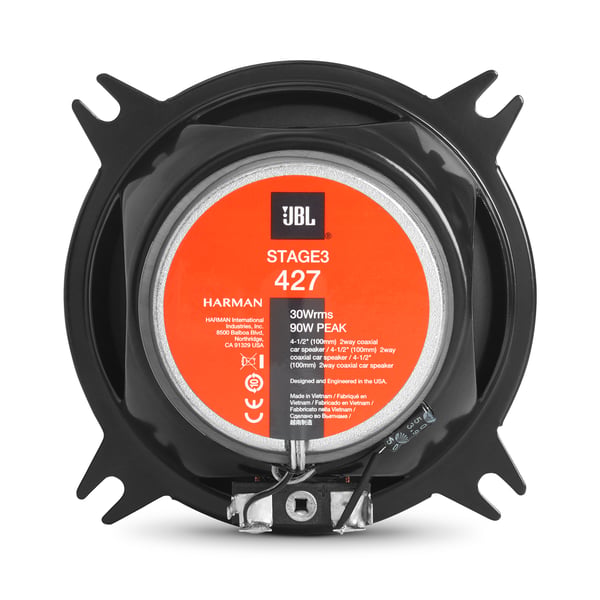 JBL Stage3 427 bilhøjttaler Rund 2-vejs 150 W 2 stk