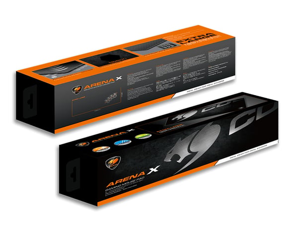 COUGAR CGR-ARENA-X Gaming musemåtte Sort