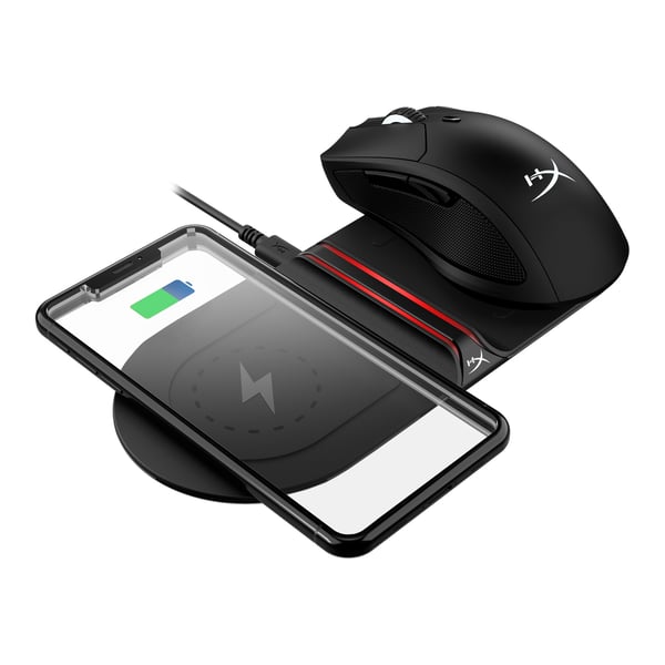 HyperX ChargePlay Base Universal Svart USB Trådlös laddning Snabb laddning inomhus