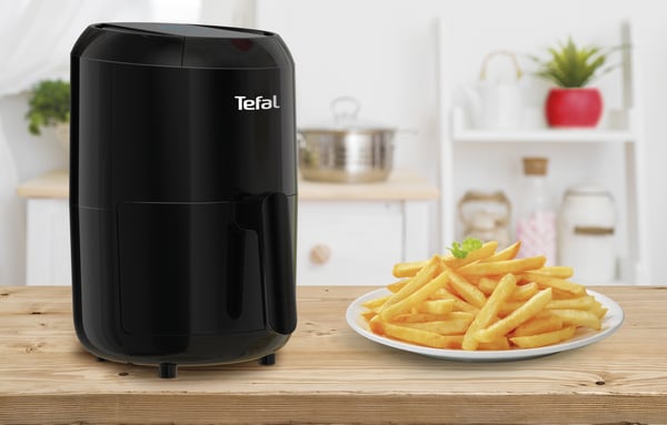 Tefal Easy Fry EY3018 Single 1,6 l Fristående Varmluftsfritös Svart