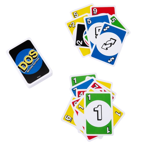 Mattel Games DOS Andra utgåvan av ett kortspel för barn och vuxna