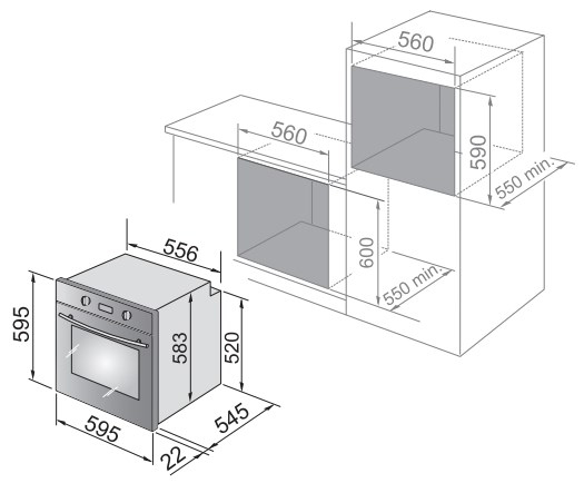 De’Longhi CM 9L AN ovn 74 L 2900 W Anthracit