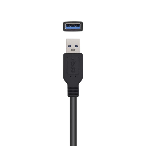 AISENS A105-0525 USB-kabel USB 3.2 Gen 1 (3.1 Gen 1) 5 m USB A 5 Gbit/sek. Sort
