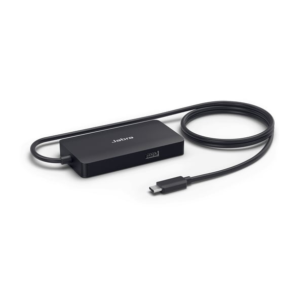 Jabra 14207-58 kannettavien tietokoneiden telakka ja porttitoistin USB 3.2 Gen 1 (3.1 Gen 1) Type-C Musta