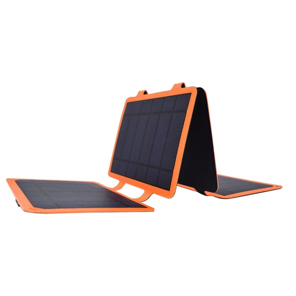 Celly Solarpro10W Älypuhelin Musta, Oranssi Aurinko Ulkona