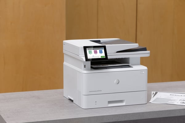 HP LaserJet Enterprise M430f Multifunction Mustavalkoinen Tulostin, Vain Ethernet; Kopiokone, skanneri