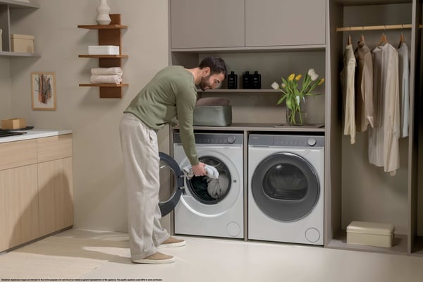 Haier HW100-B14367U1 vaskemaskine Front-læsning 10 kg 1400 rpm Hvid