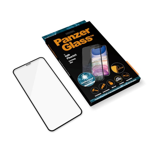 PanzerGlass ® Skærmbeskyttelse iPhone 11 | XR | Edge-to-Edge