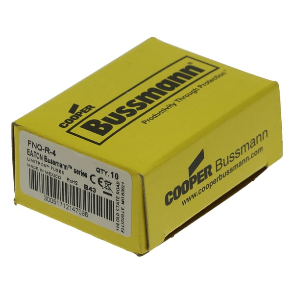 Eaton FNQ-R-4 sikring Standard Cylindrisk 4 A