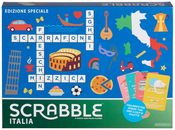 Mattel Games GGN24 lautapeli Scrabble Oppiminen